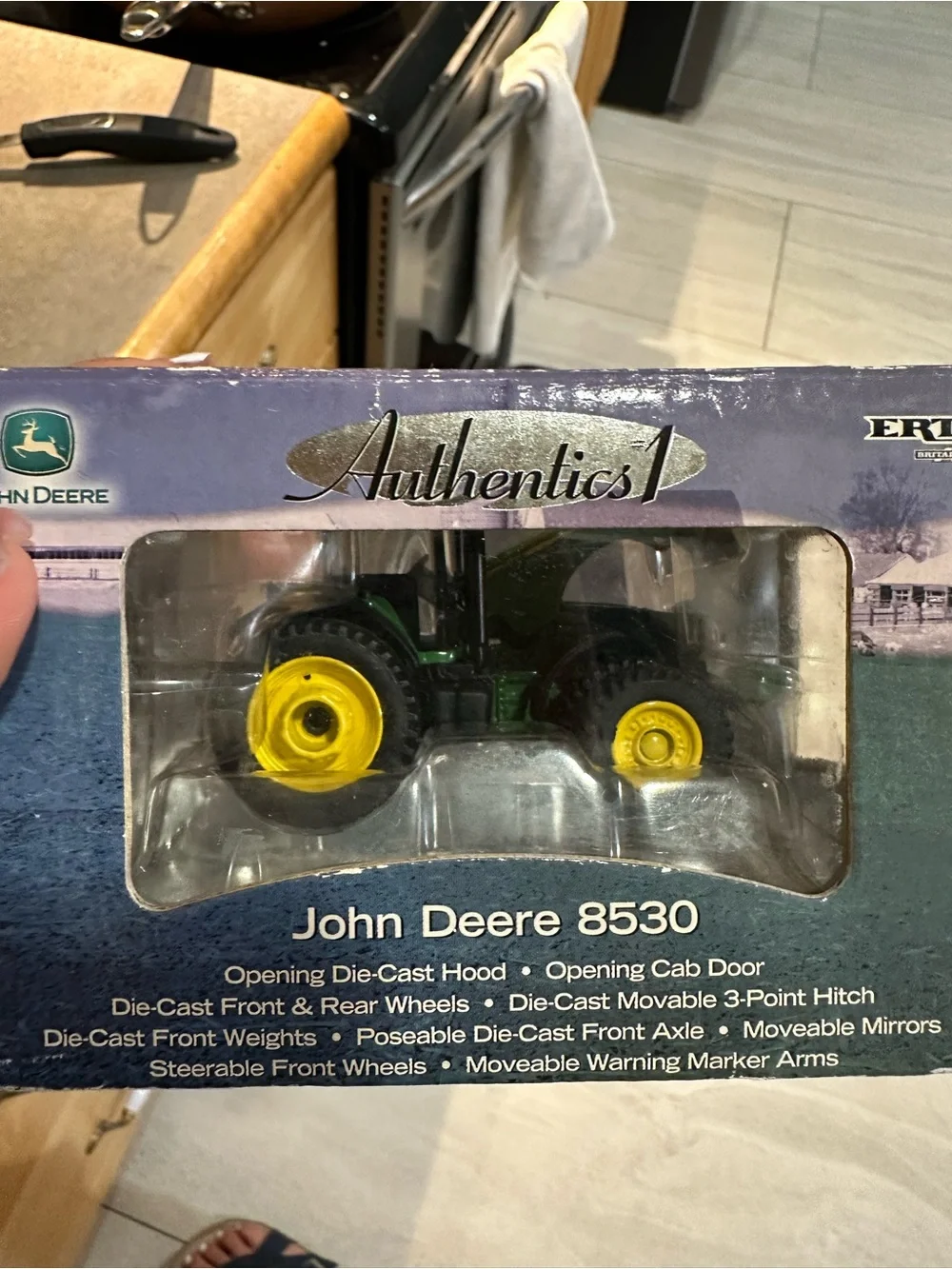 Authentic John Deere 8530 metal toy